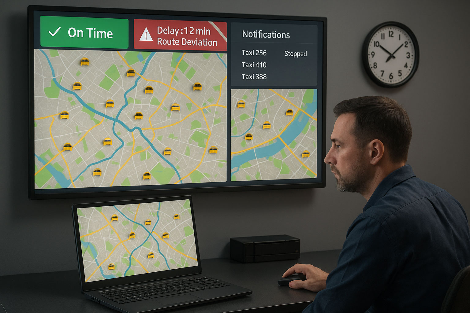 Глонасс для такси