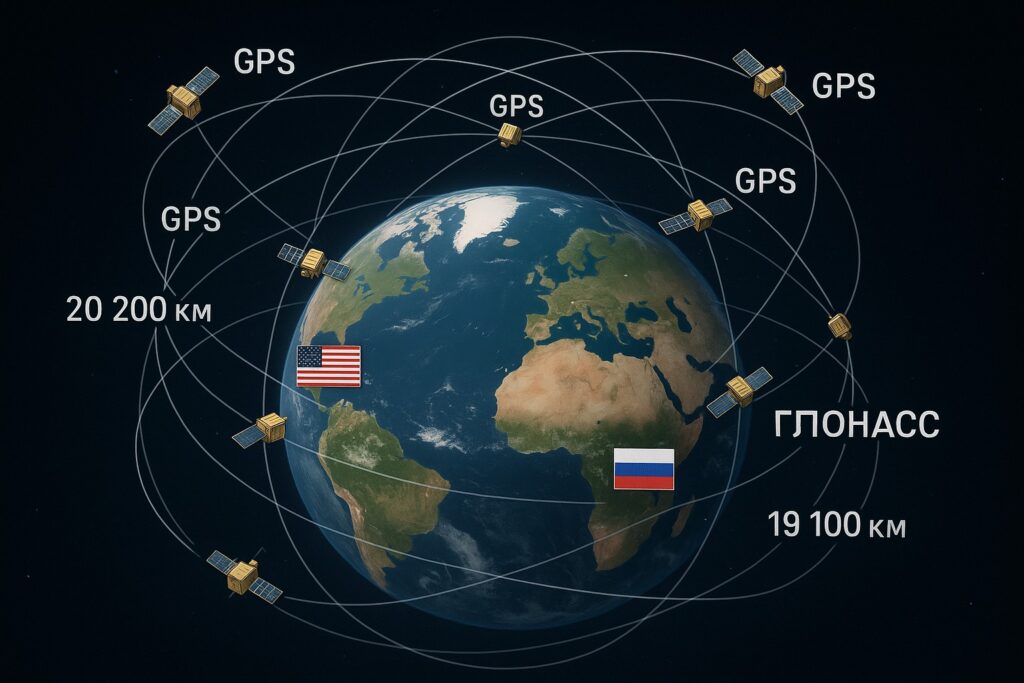 В чем разница между GPS и Глонасс