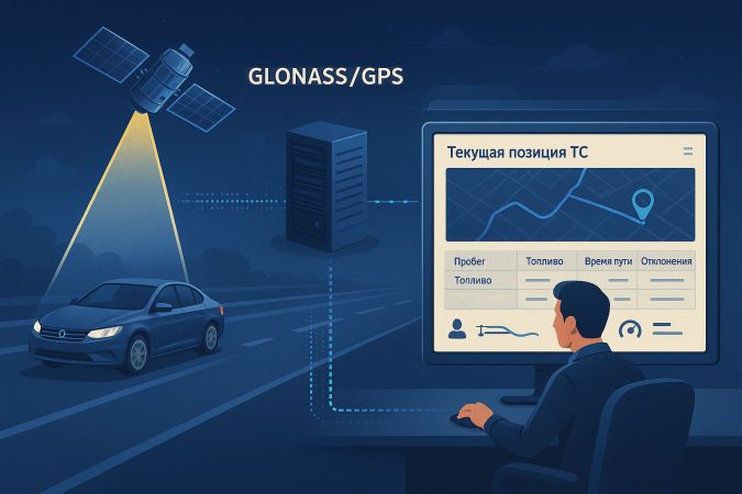 Глонасс-мониторинг транспорта