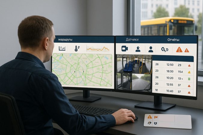 Мониторинг общественного транспорта